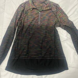 Multicolor Striped Long Sleeve Pullover